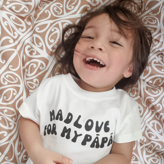 Mad Love For Pāpā Graphic T-Shirt